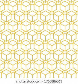 Patrón de fondo simétrico gráfico abstracto continuo. Textura de Plexo Web de vectores de tela sin inconvenientes. Repita el Hex monocromo, repita Textura. Patrón de ornamentos