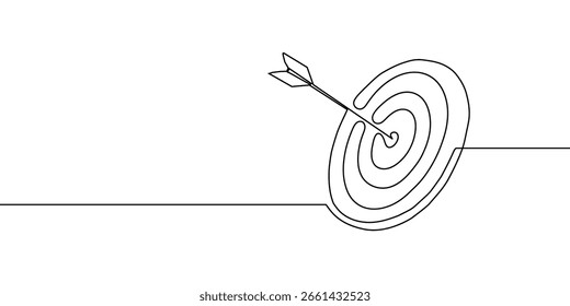 Linha de seta contínua uma arte para cima desenho ícone de destino direção para baixo. Linha seta contínua negócio financiamento crescimento ilustração único esboço trabalho círculo vetor objetivo doodle em torno de processo sinal crescer.