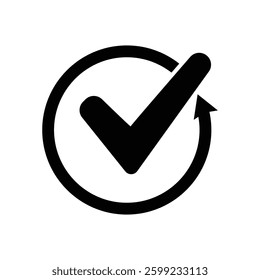 continuous convenience simple icon sign