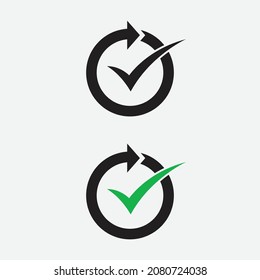 continuous convenience simple icon. vector illustrations.