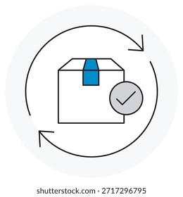 Icono de entrega continua, Implementación automatizada, Canalización de CD de CI, Administración de Autorización de software, Entrega continua de software, Vector