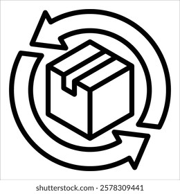 Continuous Delivery Icon Element For Design