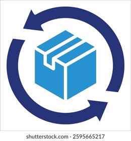 Continuous Delivery Icon Element For Design