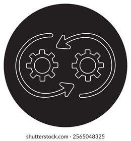 Continuous Icon, Driving Excellence Through Continuous Improvement Strategies, Harnessing the Power of Continuous Innovation and Delivery