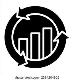 Continuous Improvement Icon Element For Design