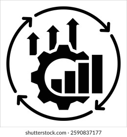 Continuous Improvement Icon Element For Design