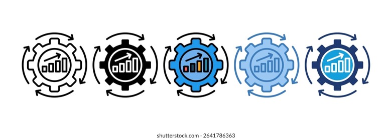 Continuous Improvement Icon Element For Design