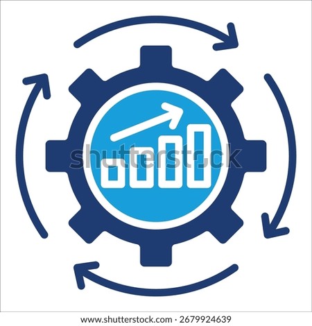 Continuous Improvement Icon Element For Design