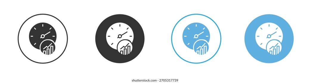 Continuous improvement icon. Graphic icon design template
