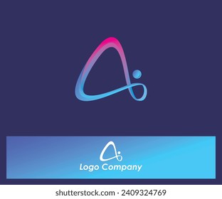continuous infestation company logo vector ilustration infinity 