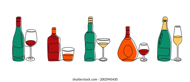 8,003 Liquor bottle drawing Images, Stock Photos & Vectors | Shutterstock