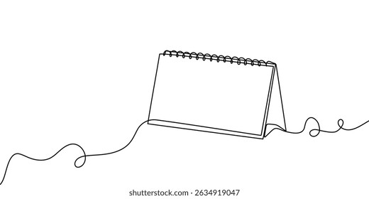 continuous line art calendar one agenda icon time illustration schedule sketch. outline art line calendar event calender lineart paper date appointment holiday business vector day diary month office