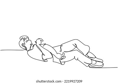 Arte continuo de línea con tensión de mano desde espasmos y twitches. Postura de epilepsia. Mes nacional de concienciación sobre la epilepsia. Inconsciente y débil con convulsiones. Las manos con el concepto de convulsiones arte.