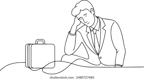 continuous line art or one line random line drawing