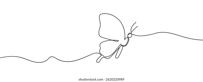 Continuous line, beautiful butterfly Simple lines, transparent background. - Powered by Shutterstock - Get 15% off with code: PIKWIZARD15
