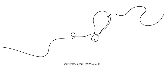 Continuous line, chicken leg, food hand drawn line drawing illustration, vector, transparent background.