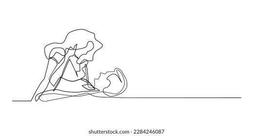 continuous line of couples making love. man and woman getting ready to make love single line. man and woman in bed