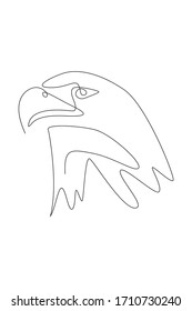 continuous line drawing animals vector design