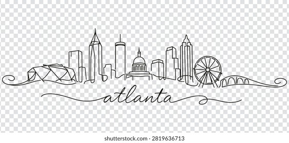 Continuous line drawing the