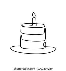1,069 One line drawing candle Images, Stock Photos & Vectors | Shutterstock