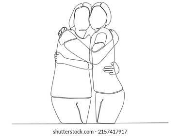 Woman Hugging Object Images Stock Photos Vectors Shutterstock