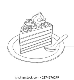 2,091 Cheesecake outline Images, Stock Photos & Vectors | Shutterstock