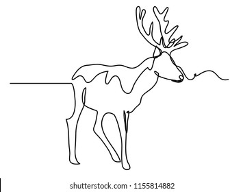 Cartoon Reindeer Drawing Images Stock Photos Vectors Shutterstock