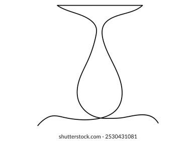Continuous line drawing of drop. Water drop line icon. raun drop icon. Vector illustration