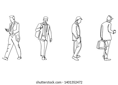 continuous line drawing engineer building
Construction supervision vector illustration simple.