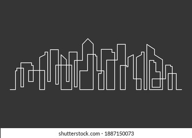 continuous line drawing engineer building
Construction supervision vector illustration simple.industry