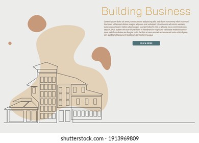 continuous line drawing engineer building
Construction supervision vector illustration simple.industry