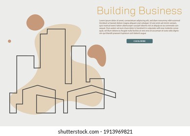 continuous line drawing engineer building
Construction supervision vector illustration simple.industry