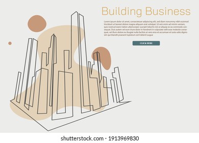 continuous line drawing engineer building
Construction supervision vector illustration simple.industry