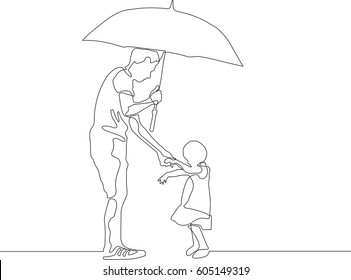 11,120 Umbrella line drawing Images, Stock Photos & Vectors | Shutterstock