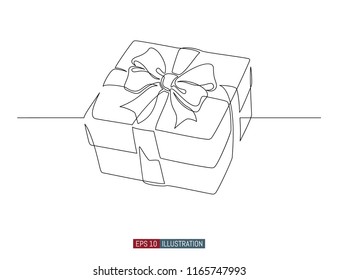 Present Line Drawing High Res Stock Images Shutterstock