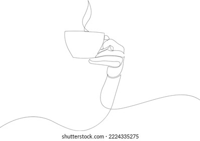 Continuous line drawing the