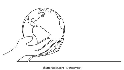 One Line World High Res Stock Images Shutterstock