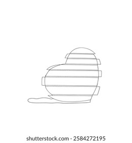 continuous line drawing icon kinds of love pictures