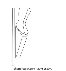 Continuous line drawing of Jesus Christ vector illustration Testament
Bible