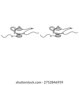 Continuous line drawing magic