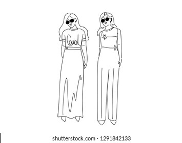 Continuous line, drawing of Office worker jumping happy 