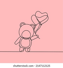 dibujo de línea continua sobre el amor