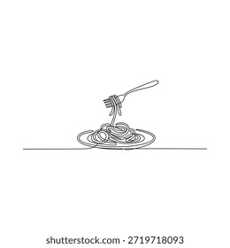 Un dibujo de línea continua de una persona leyendo un libro mientras está acostada