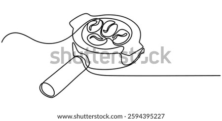 Continuous Line Drawing Of Portal filter. One Of Portal filter Machine. Portal Coffee Continuous Line Art. Editable Outline, Continuous Line Drawing.this line art, One Of Portal filter pro.