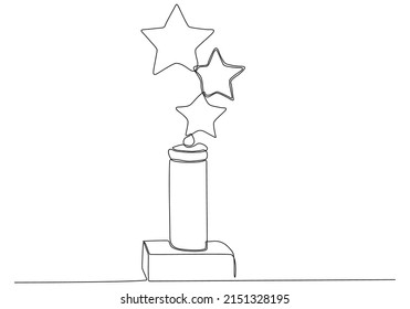 
insignia de garantía de calidad de dibujo de línea continua, elección de calidad superior, buen concepto de garantía de producto ilustración vectorial