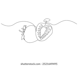Desenho em linha contínua de morangos. Ilustração em linha única do dia nacional do morango. Fresco, sobremesa, conceito de vitamina. Estrutura de tópicos editável 