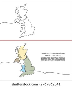 Continuous line drawing united