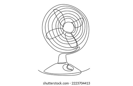 continuous line of electric blow fan home appliance