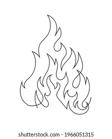 252,008 Line Art Flame Images, Stock Photos & Vectors 