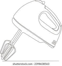 continuous line illustration of ase air conditioning machine